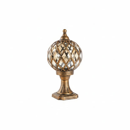 Arek Lattice Cage Pillar Light | Celestre