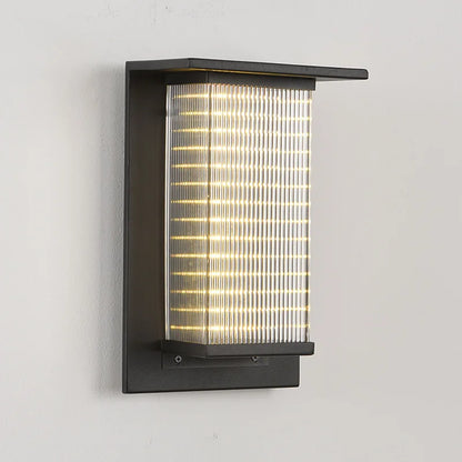 Lili Industrial Ribbed Outdoor Wall Light | Celestre