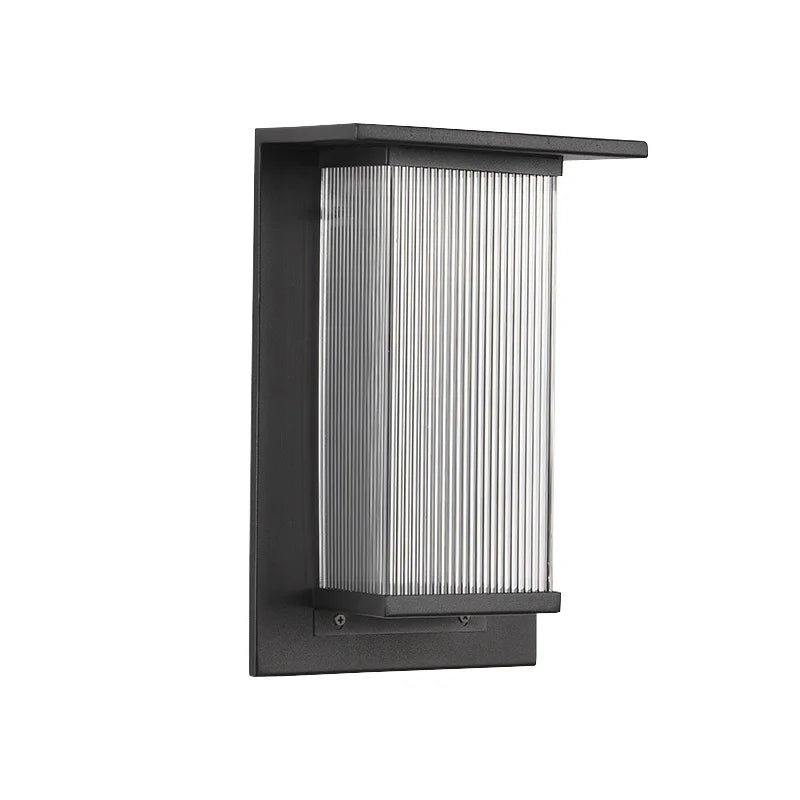 Lili Industrial Ribbed Outdoor Wall Light | Celestre
