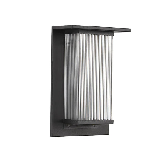 Lili Industrial Ribbed Outdoor Wall Light | Celestre