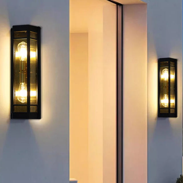 Biya Long Cage Outdoor Wall Light | Celestre