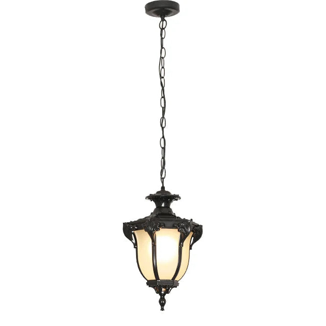 Niroe Scrollwork Urn Outdoor Pendant Light | Celestre