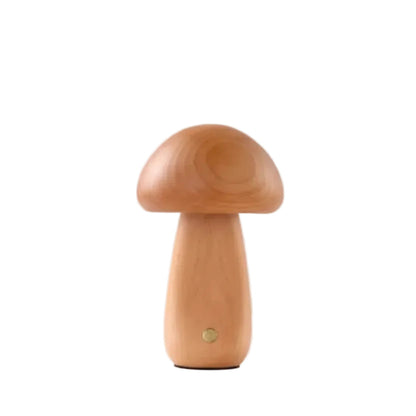 Iric Wooden Mushroom Table Lamp | Celestre