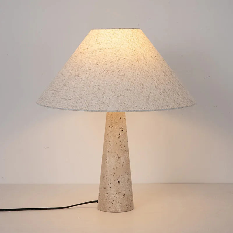Briza Nordic Travertine Table Lamp | Celestre