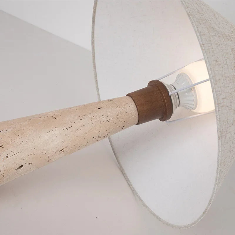 Briza Nordic Travertine Table Lamp | Celestre