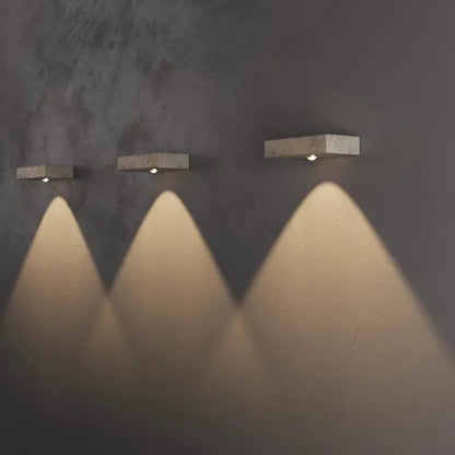 Zelo Travertine Monolith Wall Light | Celestre