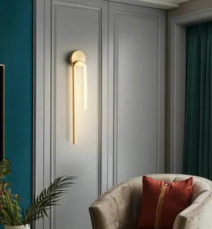 Kesla Modern Aluminium U-Shaped LED Wall Light | Celestre