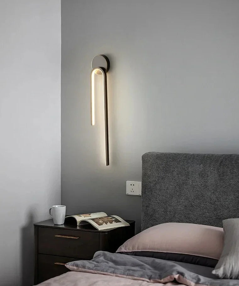 Kesla Modern Aluminium U-Shaped LED Wall Light | Celestre