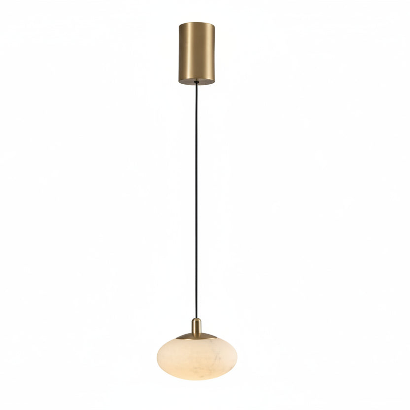 Zlix Alabaster Egg Pendant Light | Celestre