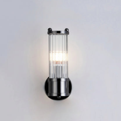 Elix Nordic Tube Wall Light Black Single | Celestre