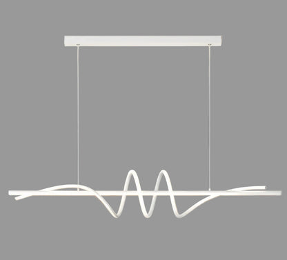 Tera Minimalist Pendant Light White 100 cm | Celestre