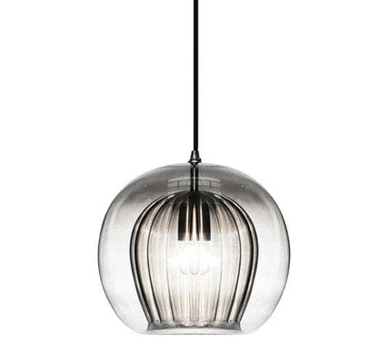 Calen Glass Globe Pendant Light | Celestre