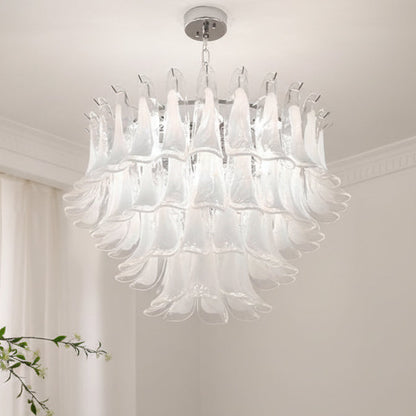Ziva Glass Petal Chandelier D 80 x H 50 cm | Celestre