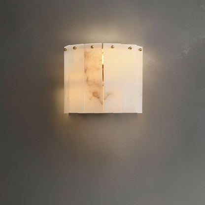 Winza Tiered Alabaster Wall Light Single | Celestre