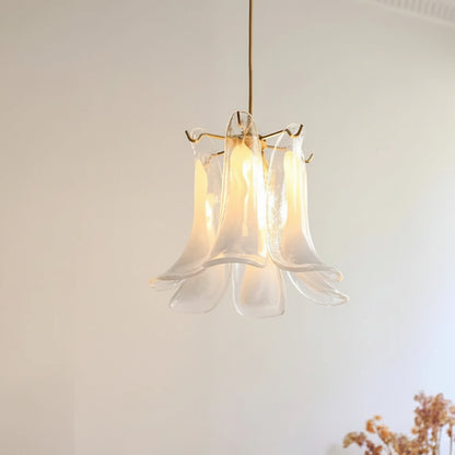 Ziva Glass Petal Chandelier D 30 x H 30 cm | Celestre