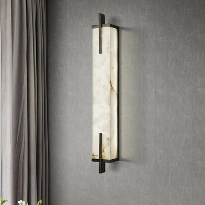 Selo Alabaster Long Diffused Wall Light H 60 cm | Celestre