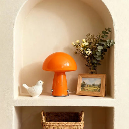 Mina Glass Mushroom Table Lamp | Celestre