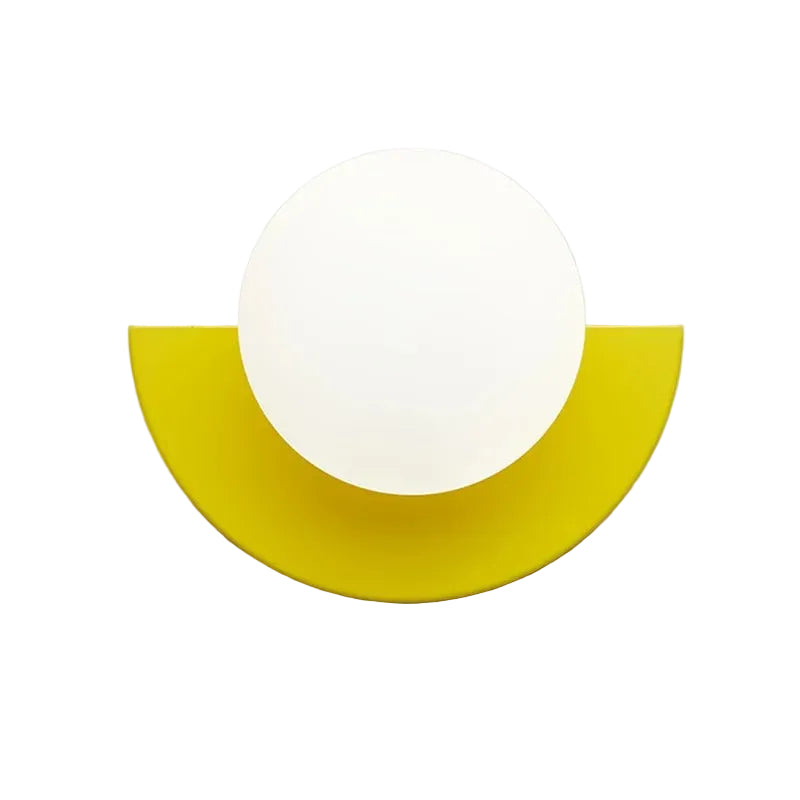 Tini Semi Circle Globe Wall Light | Celestre
