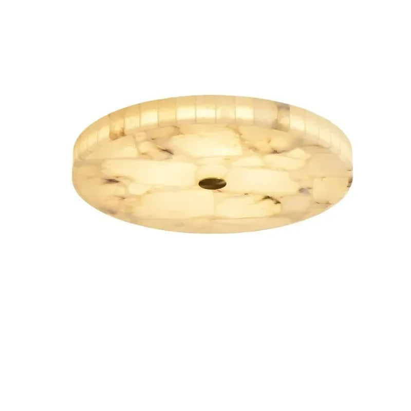 Rilix Alabaster Circular Ceiling Light | Celestre
