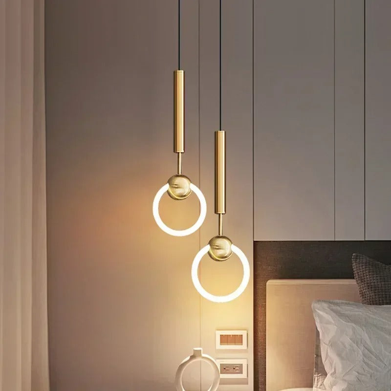 Faura Ring LED Pendant Light Gold | Celestre