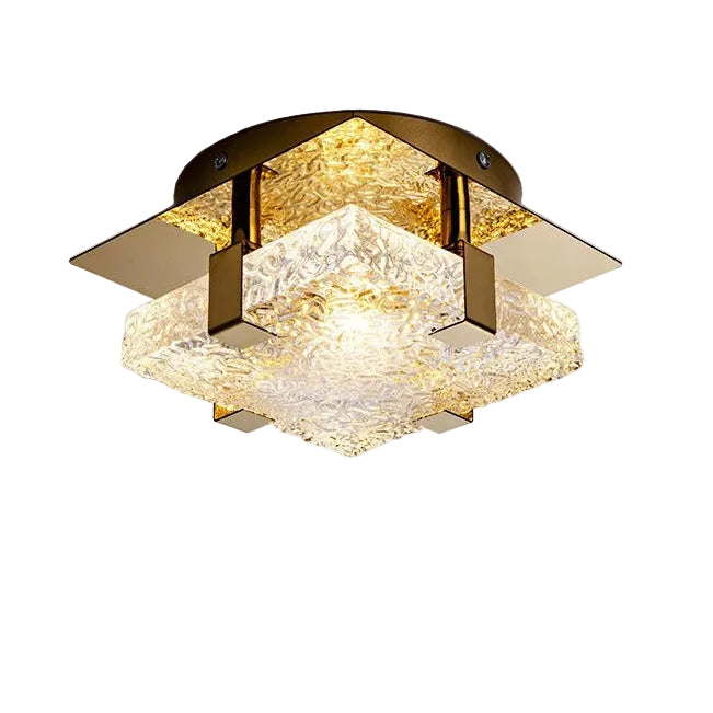 Zivo Square Seeded Ceiling Light | Celestre