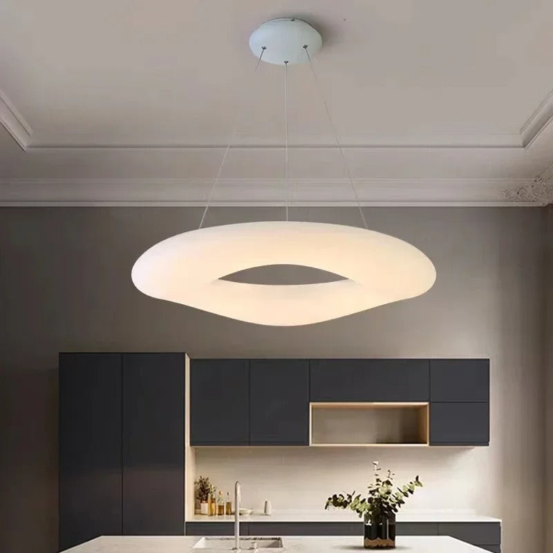 Sola Wavy Donut Chandelier | Celestre