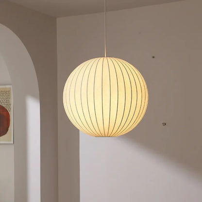 Vara Silk Ball Pendant Light D50cm | Celestre