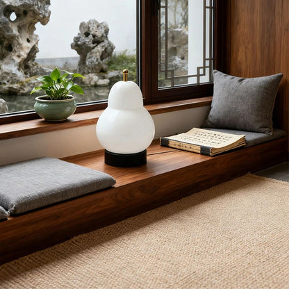 Seno Pear Glass Table Lamp | Celestre