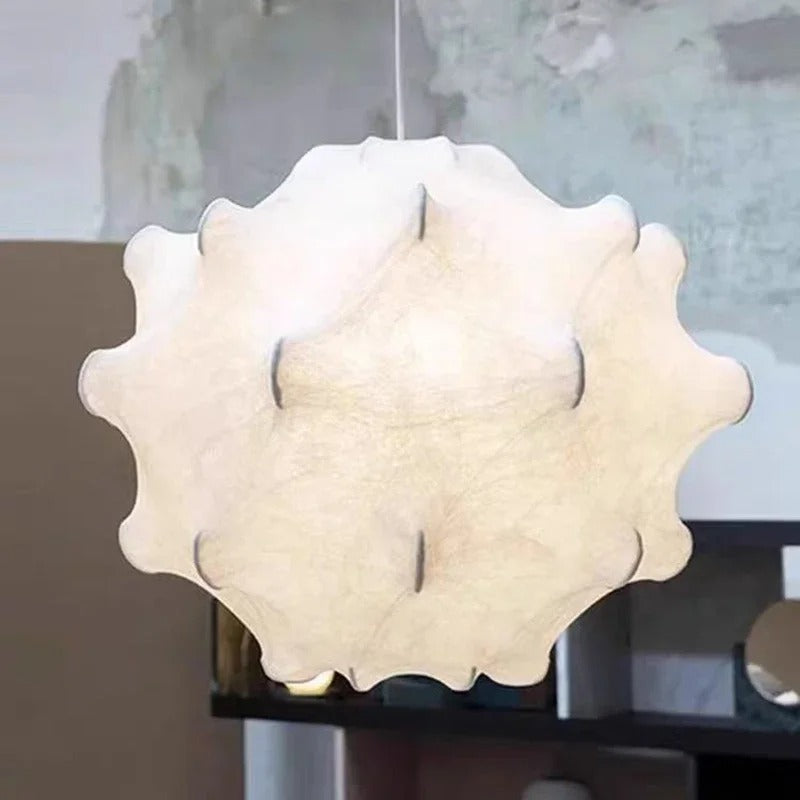 Zevir Wabi Sabi Cocoon Silk Pendant Light 68 cm | Celestre