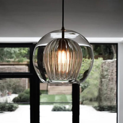 Calen Glass Globe Pendant Light | Celestre