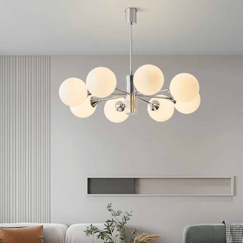 Bero Bauhaus Chrome Chandelier | Celestre