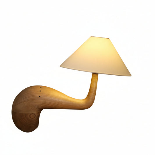 Bena Arch Base Wood Table Lamp | Celestre