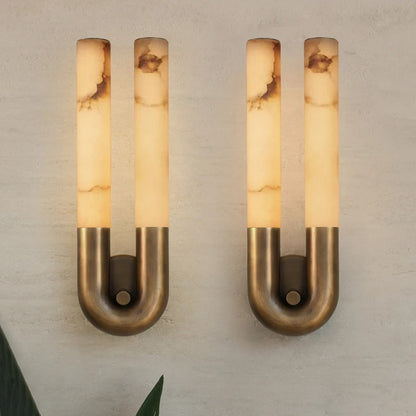 Ossa U-Shaped Marble Wall Light | Celestre