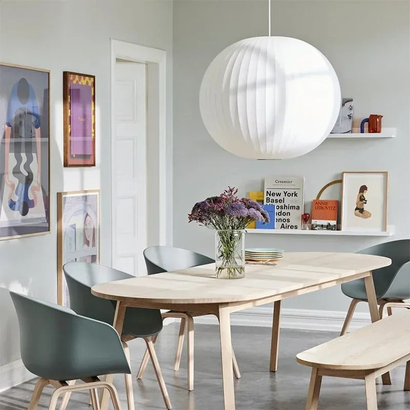 Vara Silk Ball Pendant Light D60cm | Celestre