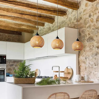 Mivra Bamboo Pendant Light | Celestre