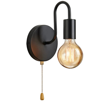 Zura Curved Gooseneck Wall Light | Celestre