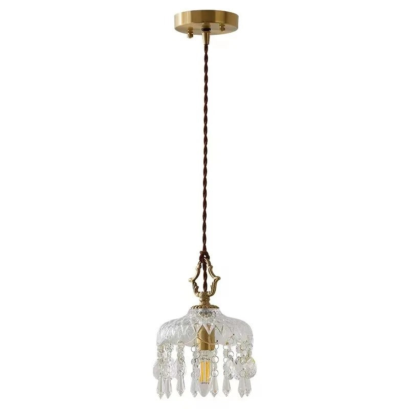 Zrux Teardrop Prisms Bowl Pendant Light | Celestre