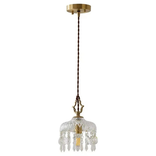Zrux Teardrop Prisms Bowl Pendant Light | Celestre