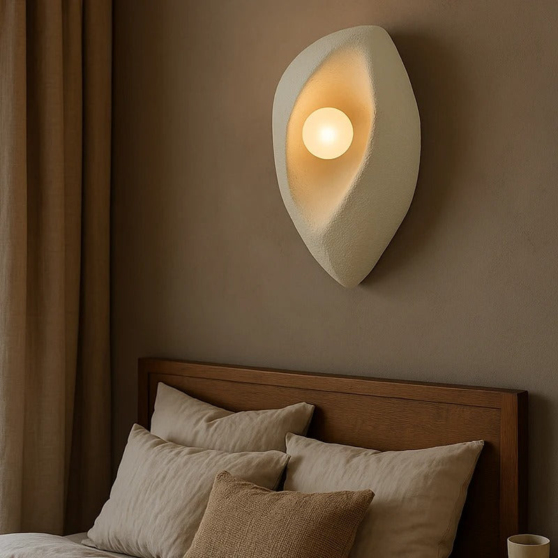 Tema Biomorphic Wabi Sabi Wall Lamp Soft Creamy | Celestre