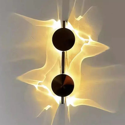 Creno Ripple Backlit Wall Light 2 Heads | Celestre