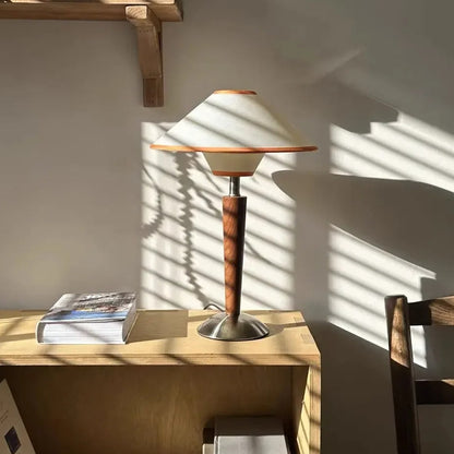 Tilo Mid-Century Conical Table Lamp | Celestre