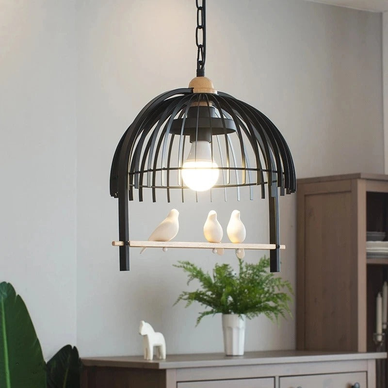 Cryn Bird Cage Pendant Light | Celestre