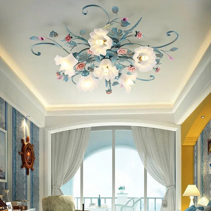 Sevir Nordic Sputnik Floral Ceiling Light 6 lights | Celestre