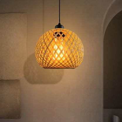 Mivra Bamboo Pendant Light | Celestre