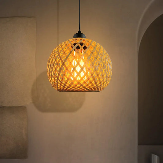 Mivra Bamboo Pendant Light | Celestre