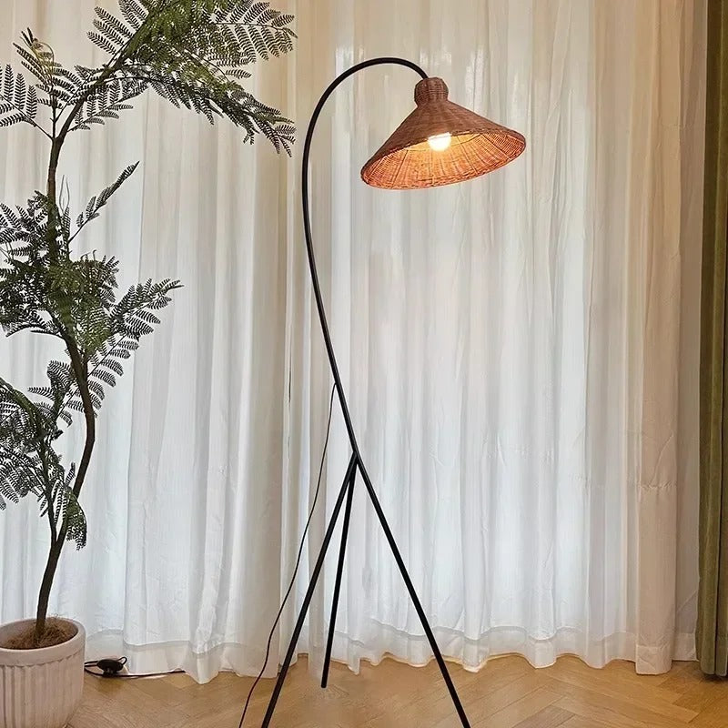 Ilvo Boho Arc Floor Lamp | Celestre