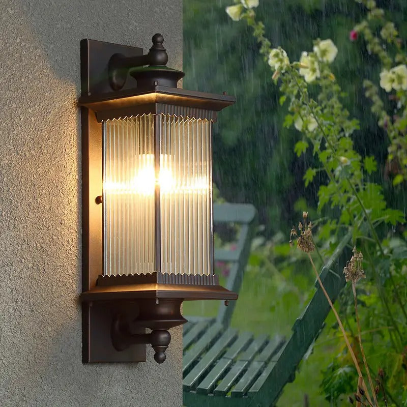 Orix Exterior Lantern Wall Light H 60 cm | Celestre