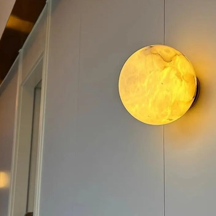 Virsa Alabaster Moon Wall light | Celestre
