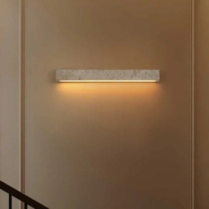 Divo Travertine Block Outdoor Wall Light | Celestre