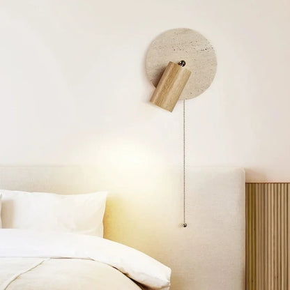 Favi Travertine Spotlight Wall Light | Celestre